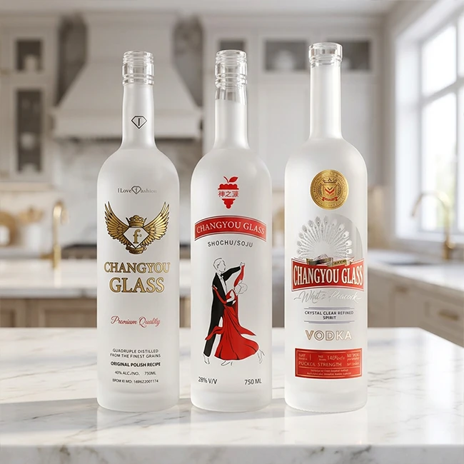 Bottiglie di vodka